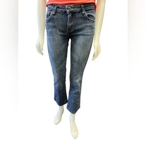 Chip And Pepper Vintage Denim Embroidered Straight Leg Jeans Size 30